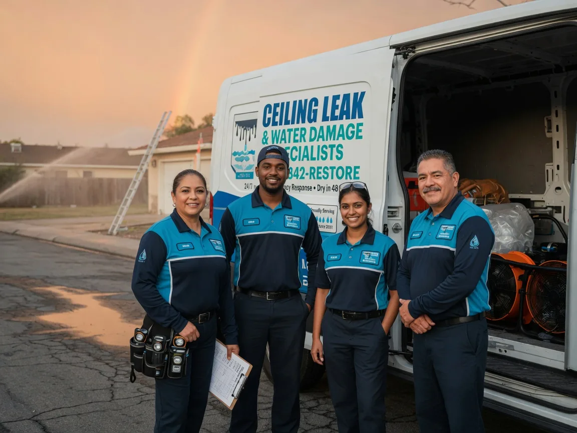 Ceiling Leak Cleanup company in Kylertown, PA